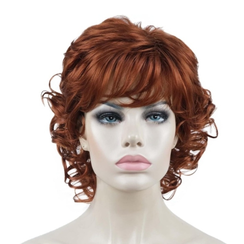 🎈Radiant Auburn Curly Wig🎈 - Picture 7 of 11